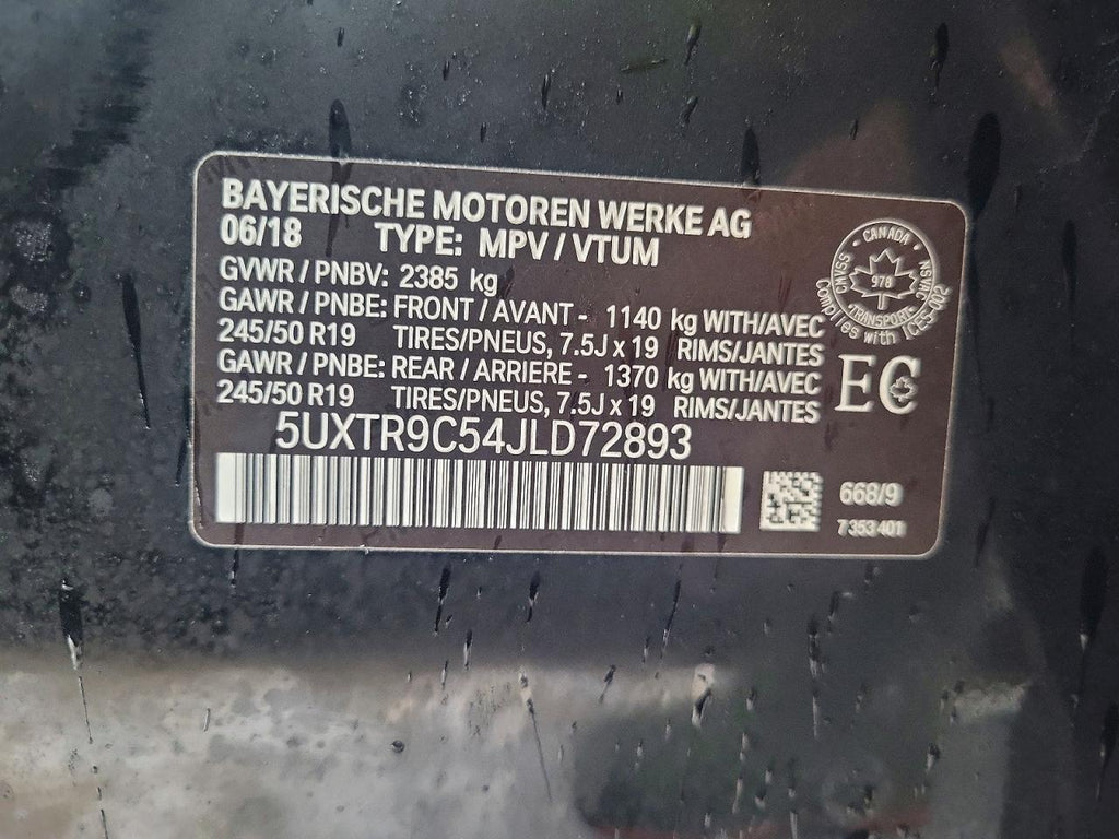 BMW X3 2018